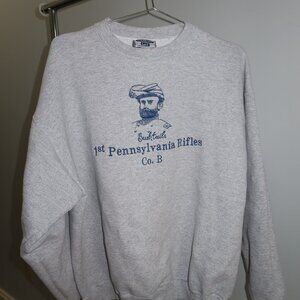 Vintage Embroidered Crew‎ Neck